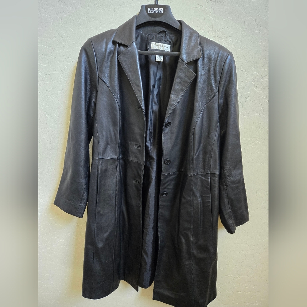 Preston & York Black Leather Jacket